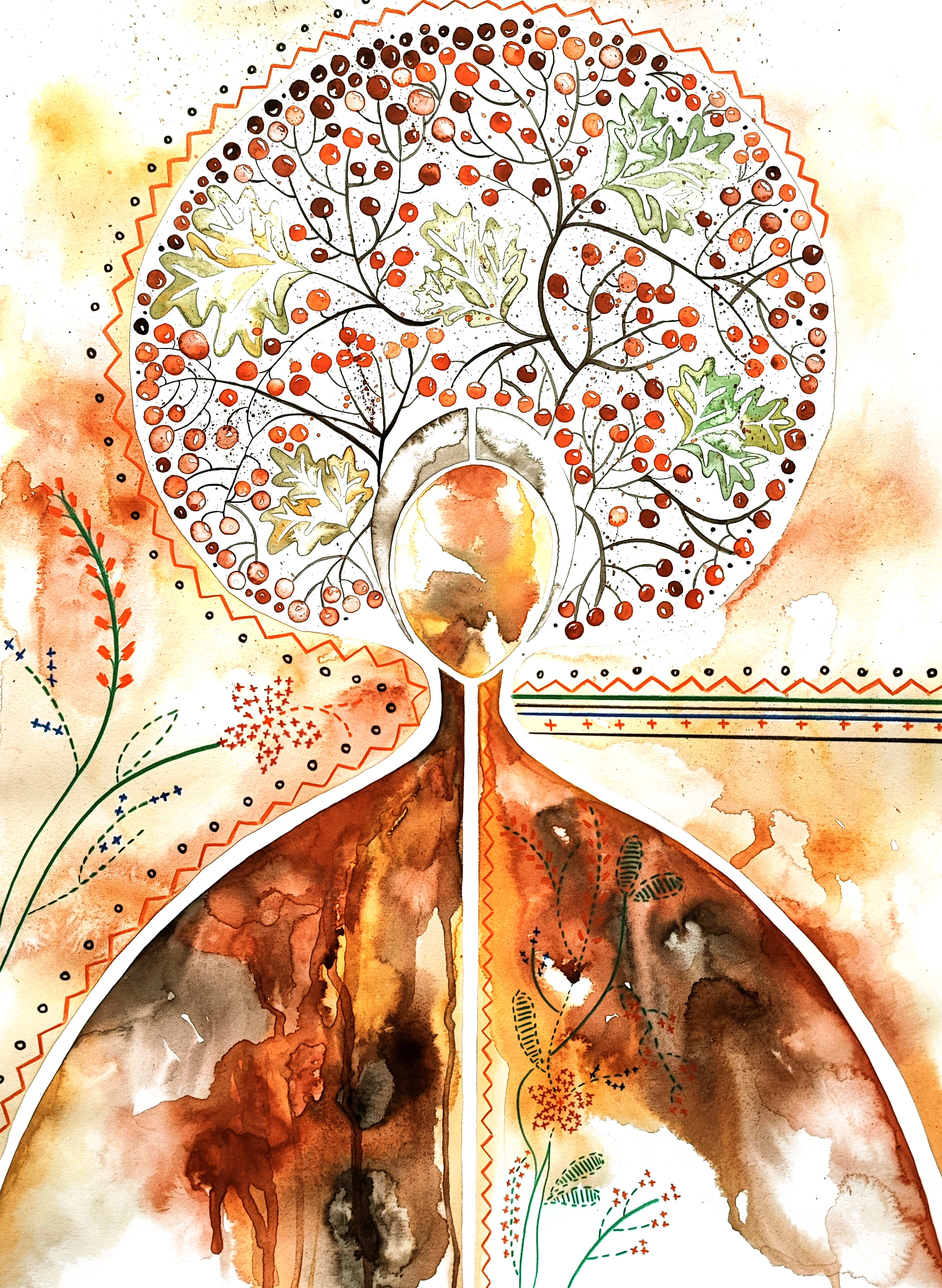 Метафорична карта з тематикою балансу