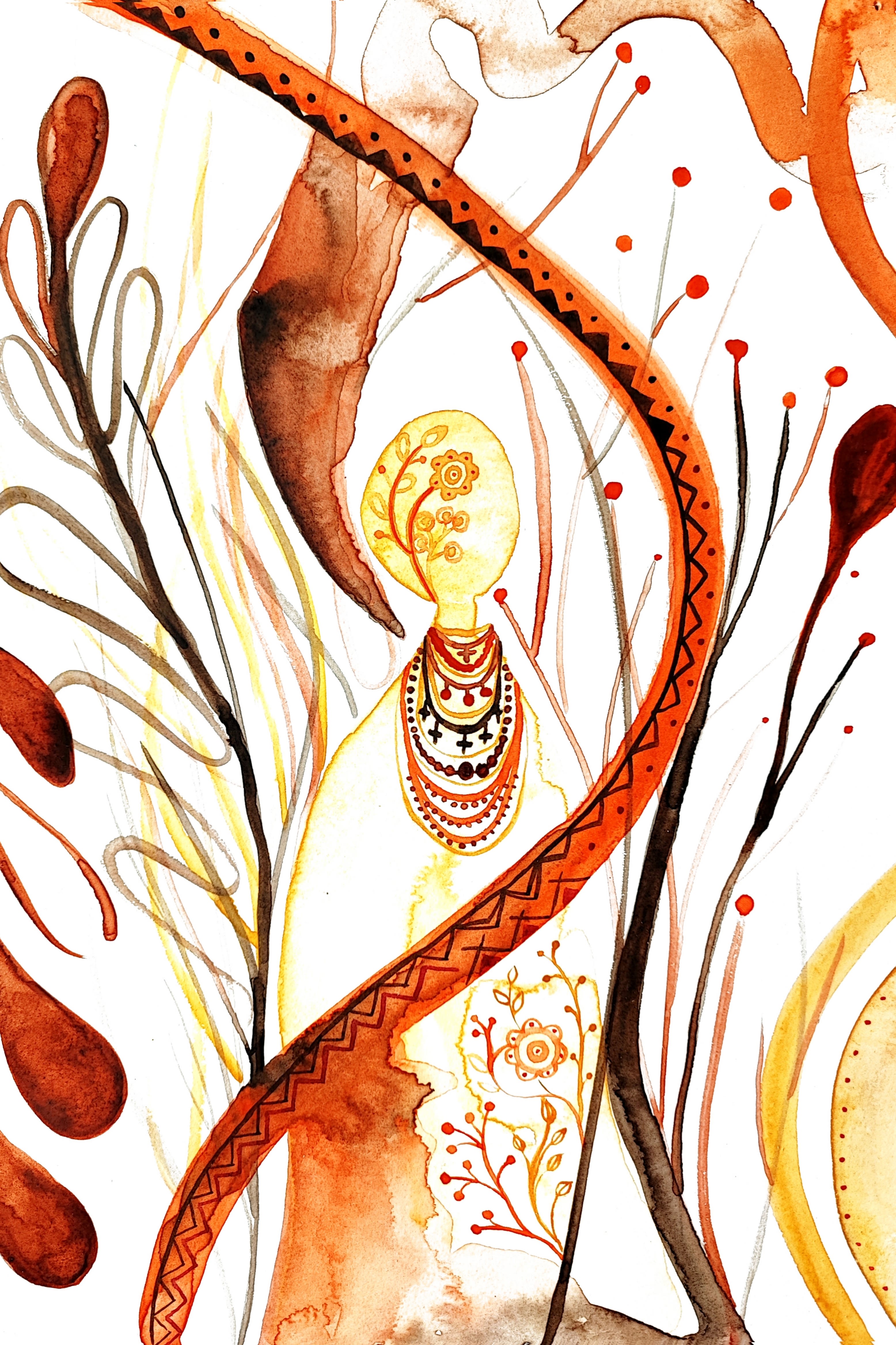 Метафорична карта із символікою шляху